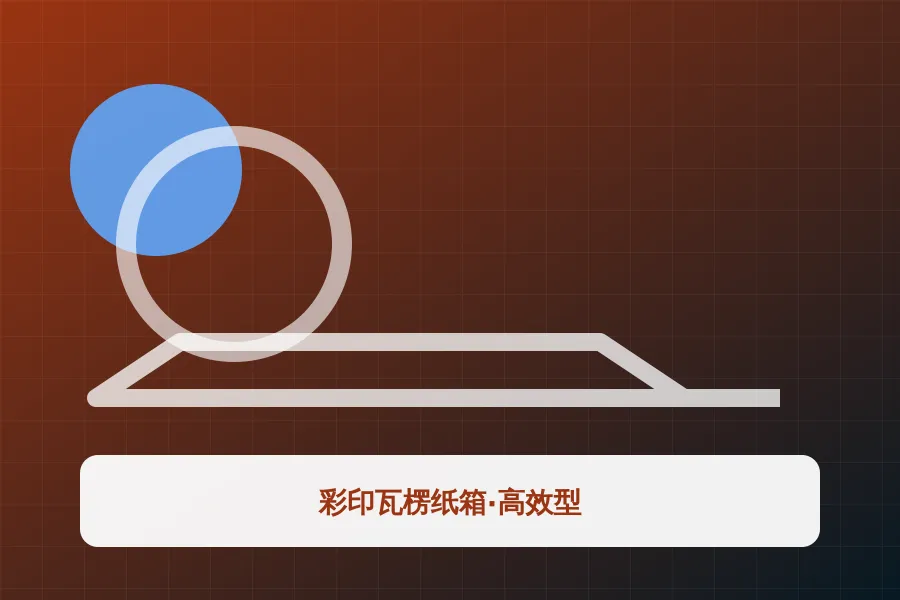 彩印瓦楞纸箱·高效型